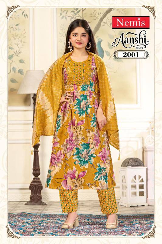 Nemis aanshi vol 2 Kurti wholesale online